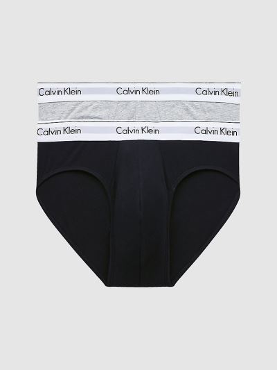 Calvin Klein Underwear HU017551 | Calvin Klein Modern Cotton Férfi Alsónemű Fekete / Szürke